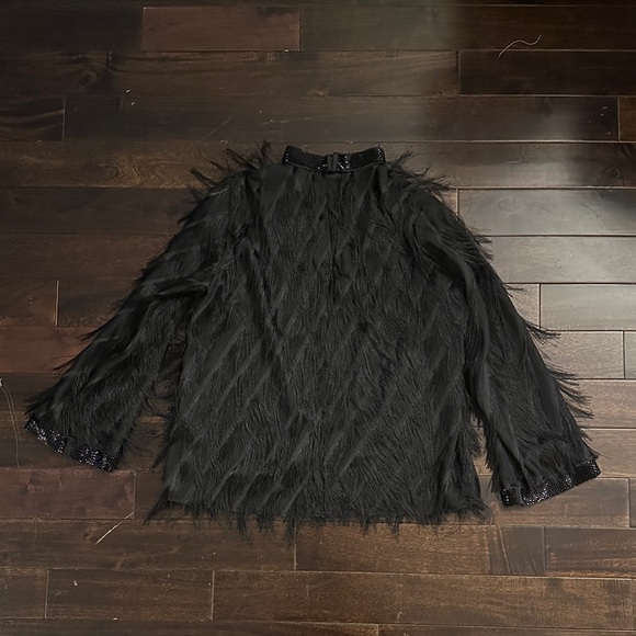 H&M Black Feathered Outfit - Picture 4 of 5